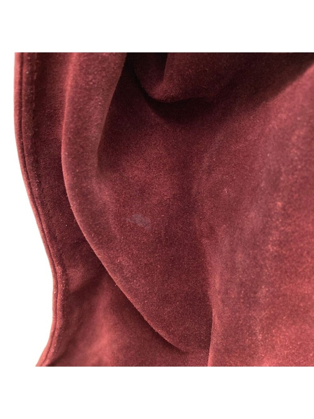 Chanel CC Logo Gold Tote Suede - Picture 14 of 15